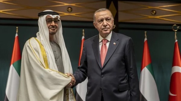 Cumhurbaşkanı Erdoğan BAE lideri Nahyan ile görüştü! İşte ele alınan konular